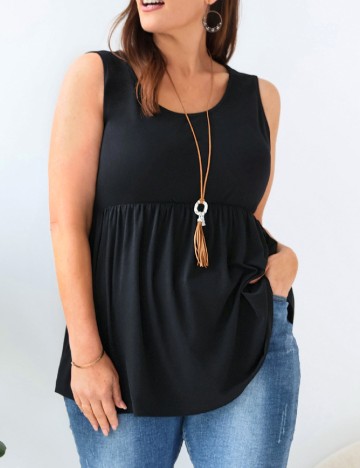 Bluza Emery Rose Curve, negru