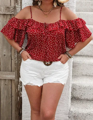 Top SHEIN CURVE, visiniu
