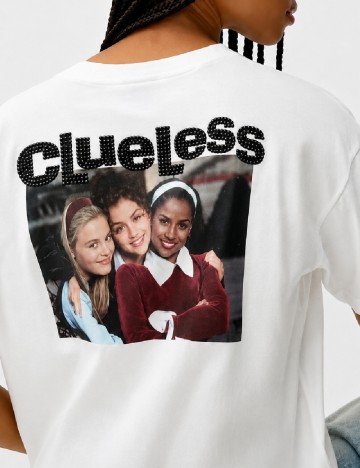 Tricou Bershka, alb