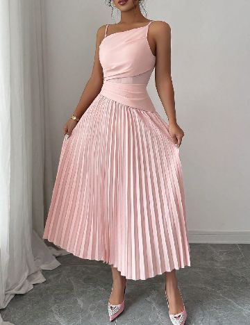 Rochie lunga SHEIN, roz