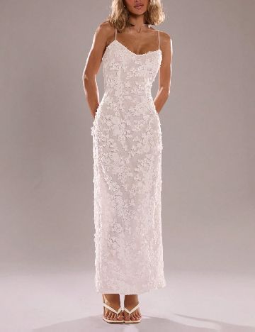 Rochie lunga SHEIN, alb