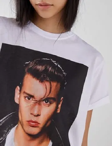 Tricou Bershka, alb