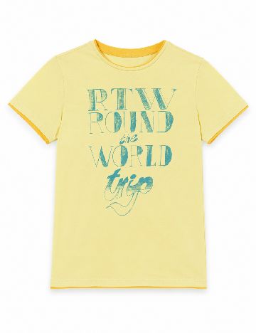 Tricou Zara, galben