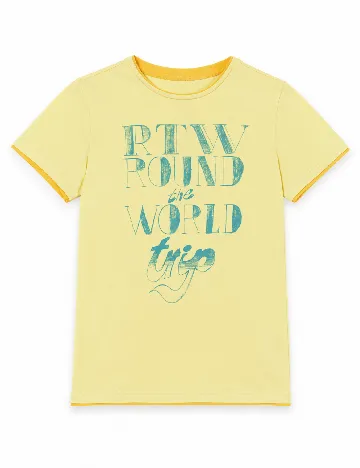 Tricou Zara, galben
