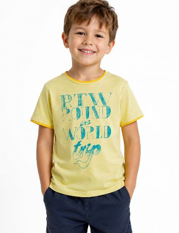 Tricou Zara, galben