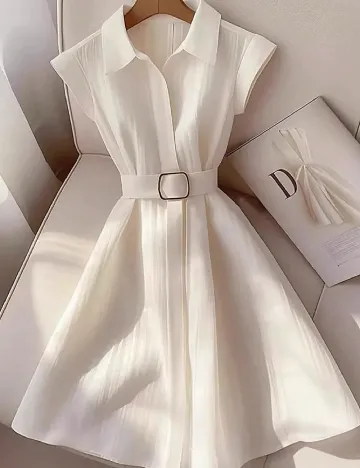 Rochie scurta SHEIN, alb