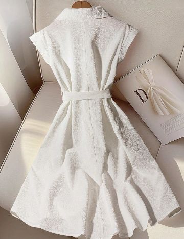 Rochie scurta SHEIN, alb