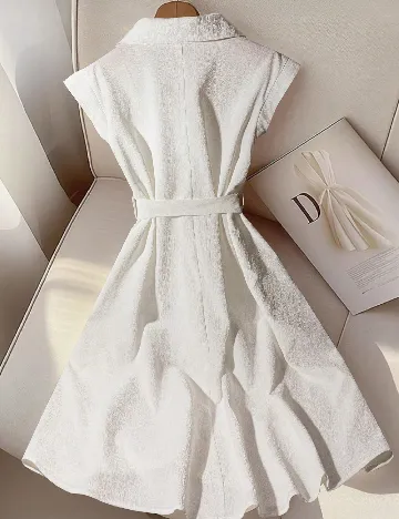 Rochie scurta SHEIN, alb