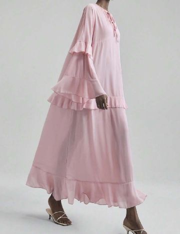 Rochie lunga SHEIN, roz