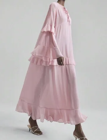 Rochie lunga SHEIN, roz