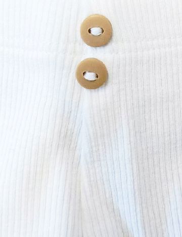 Pantaloni Zara, alb