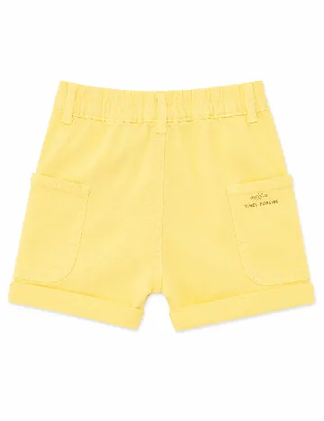 Pantaloni scurti Zara, galben