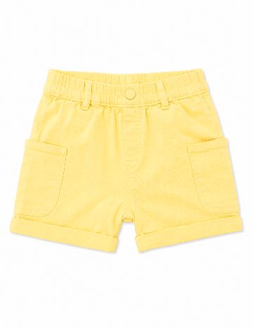 Pantaloni scurti Zara, galben