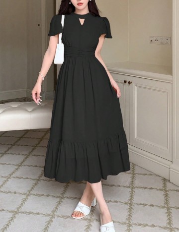 Rochie medie Dazy, negru