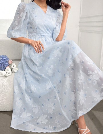 Rochie lunga SHEIN, bleu