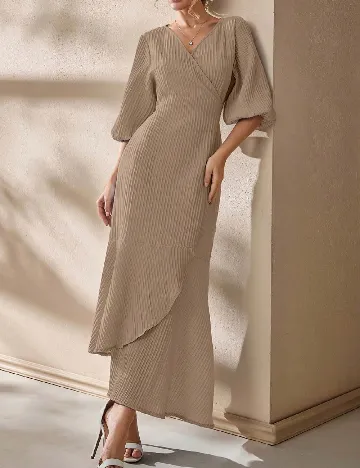 Rochie lunga SHEIN, maro