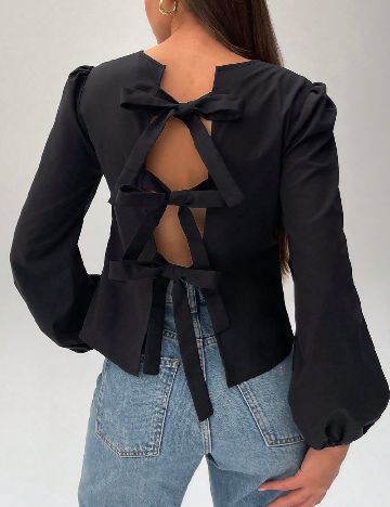 Bluza SHEIN CURVE, negru