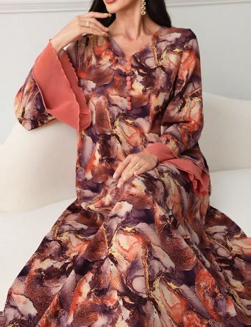 Rochie lunga SHEIN, mix culori