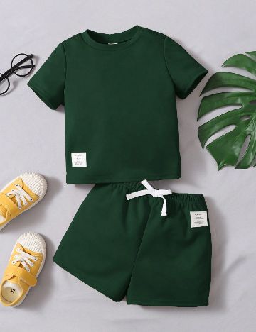 Compleu Shein Kids, verde