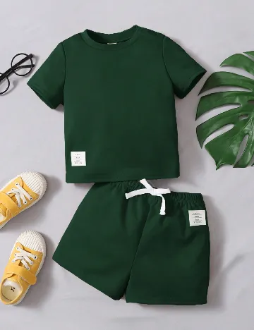 Compleu Shein Kids, verde