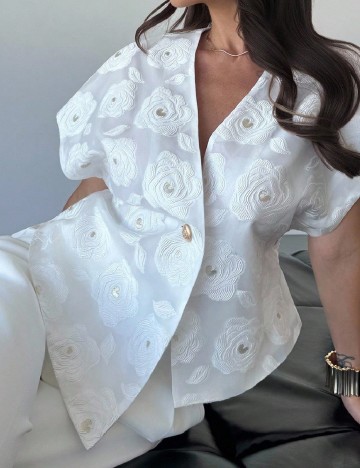 Bluza SHEIN, alb