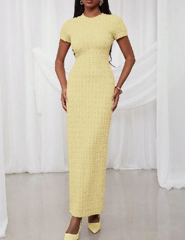 Rochie lunga SHEIN, galben
