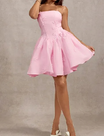 Rochie scurta SHEIN, roz