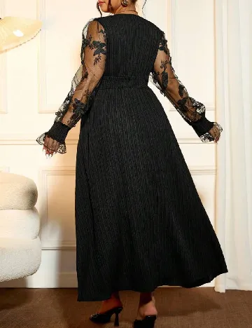 Rochie lunga SHEIN CURVE, negru