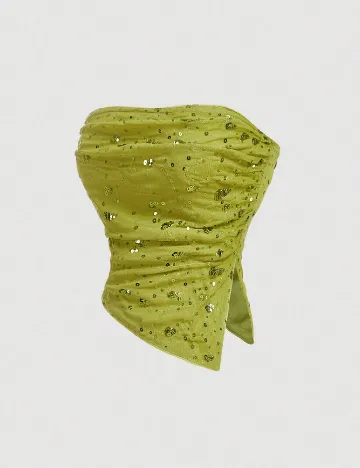 Top SHEIN, verde