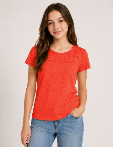 Tricou Zara, rosu