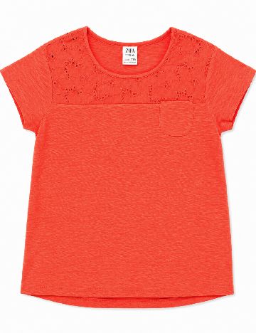 Tricou Zara, rosu