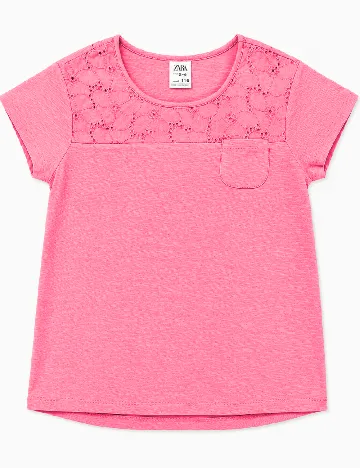 Tricou Zara, roz