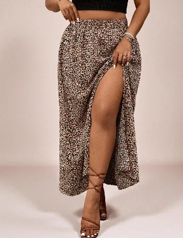 Fusta SHEIN CURVE, mix culori