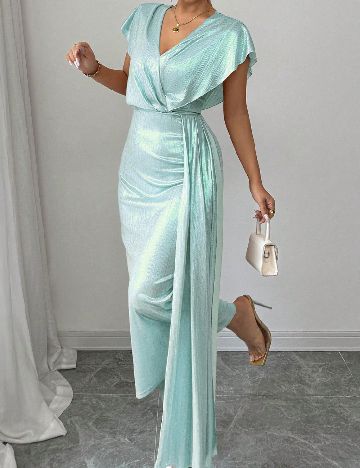 Rochie lunga SHEIN, turcoaz