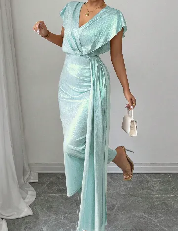 Rochie lunga SHEIN, turcoaz