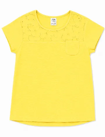 Tricou Zara, galben