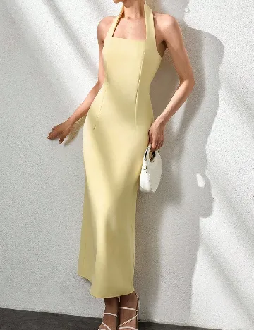 Rochie lunga SHEIN, galben