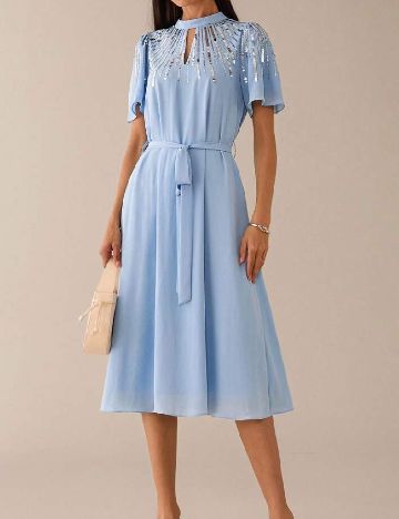 Rochie medie SHEIN, albastru