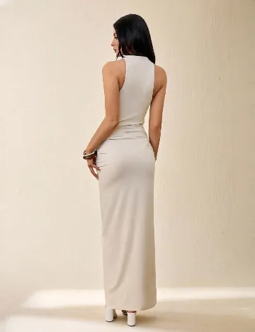 Rochie lunga SHEIN, bej