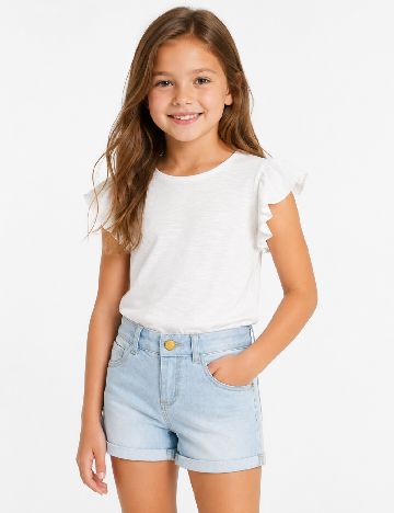 Pantaloni scurti Zara, albastru