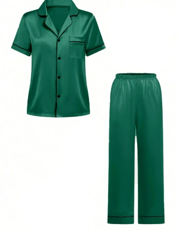 Pijama Shein Kids, verde