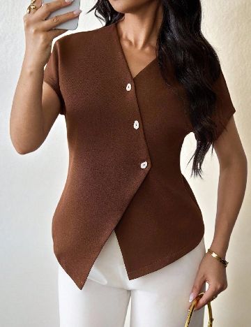 Bluza SHEIN, maro