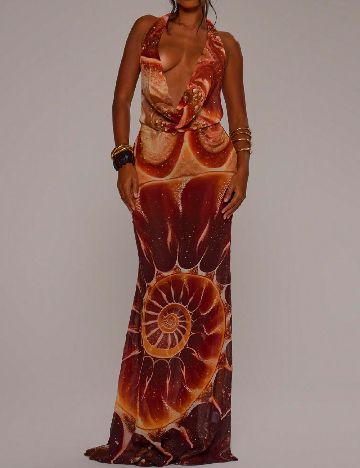 Rochie lunga SHEIN, mix culori