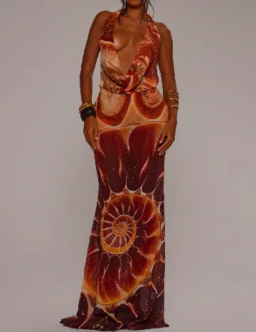 Rochie lunga SHEIN, mix culori