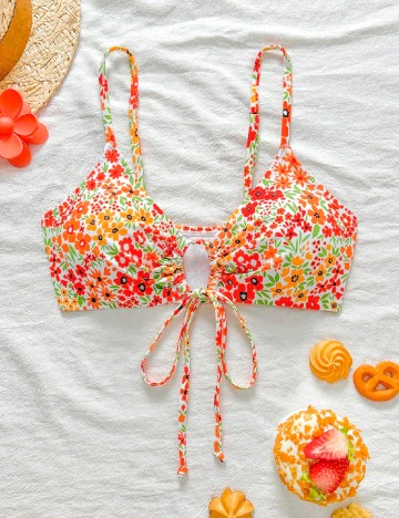 Sutien de baie SHEIN, floral