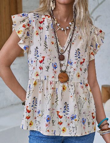 Bluza SHEIN, crem