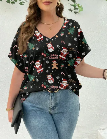 Tricou SHEIN CURVE, mix culori