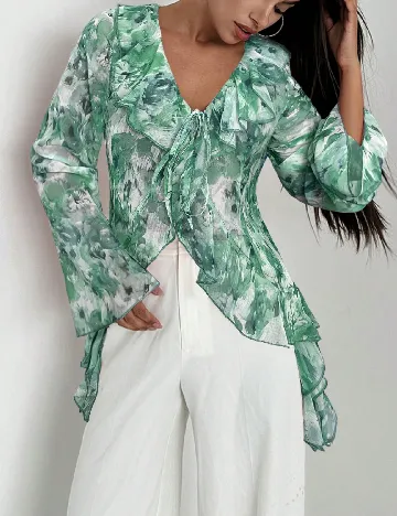 Bluza SHEIN, verde