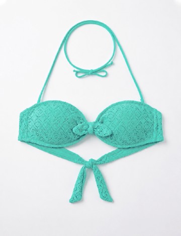 Sutien de baie Pull&Bear, turcoaz