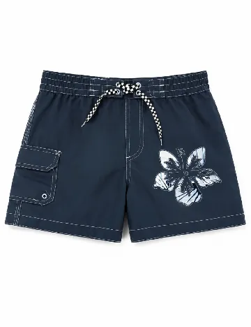 Short de baie Zara, albastru